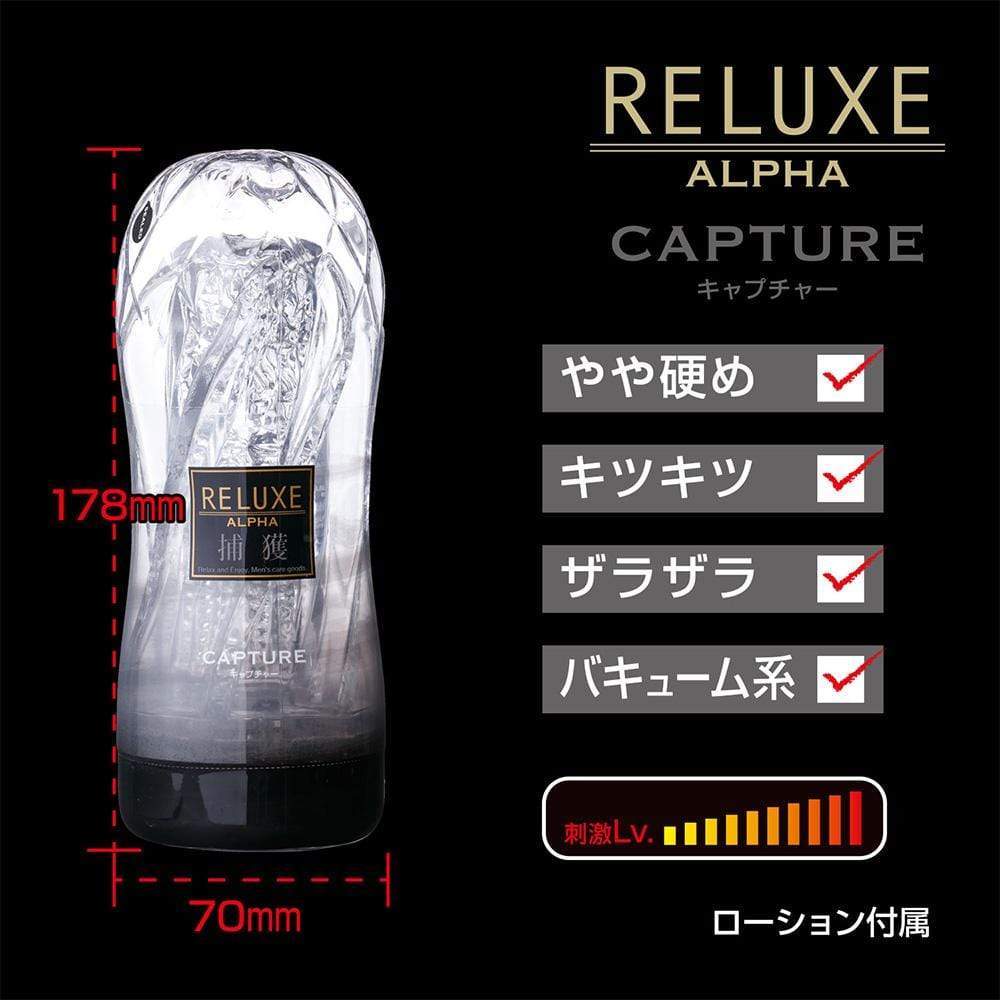 T-Best - Reluxe Alpha Capture Soft Stroker Hard Type (Clear) Masturbator Soft Stroker (Non Vibration) 4573423123640 CherryAffairs