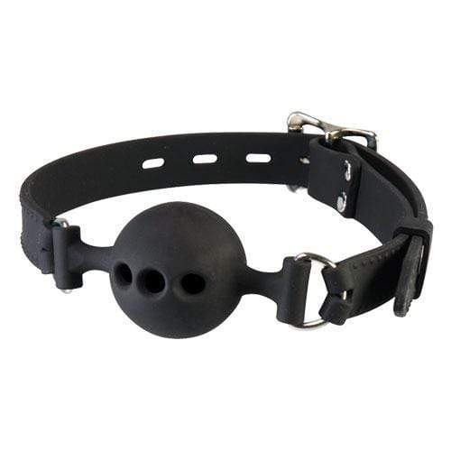NPG - Captive Premium Kuchimari Ball Gag Small (Black) Ball Gag 4580160824693 CherryAffairs