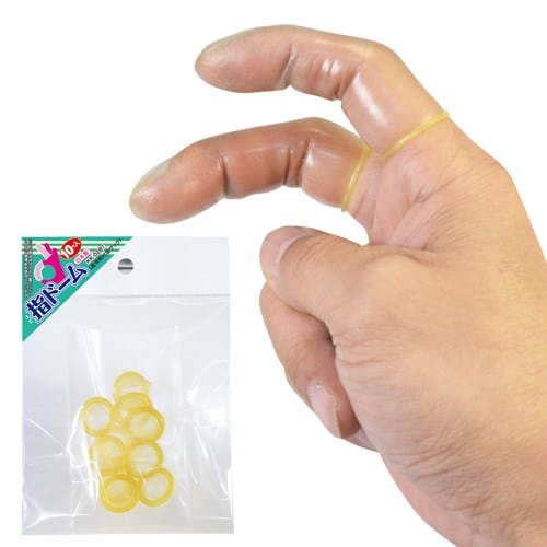 SSI Japan - Finger Sack Dome 10 pieces (Clear) Novelties (Non Vibration) 4580160826123 CherryAffairs
