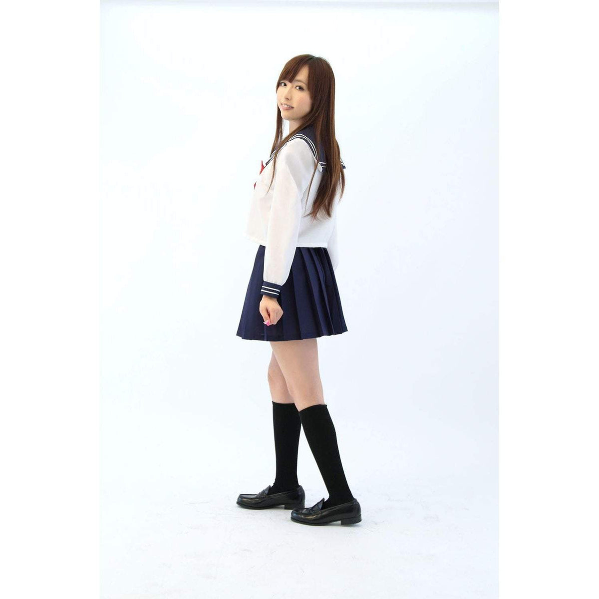 A&T - AKIBA Innocent Long Sleeve Sailor Costume Suit (Multi Colour) Costumes