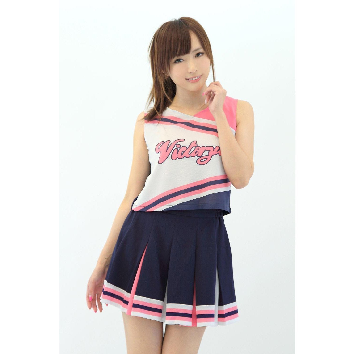 A&T - Lovely Cheerleader Costume (Multi Colour) Costumes
