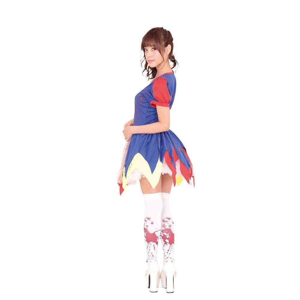 Garaku - Snow White Princess Halloween Zombie Costume (Multi Colour) Costumes