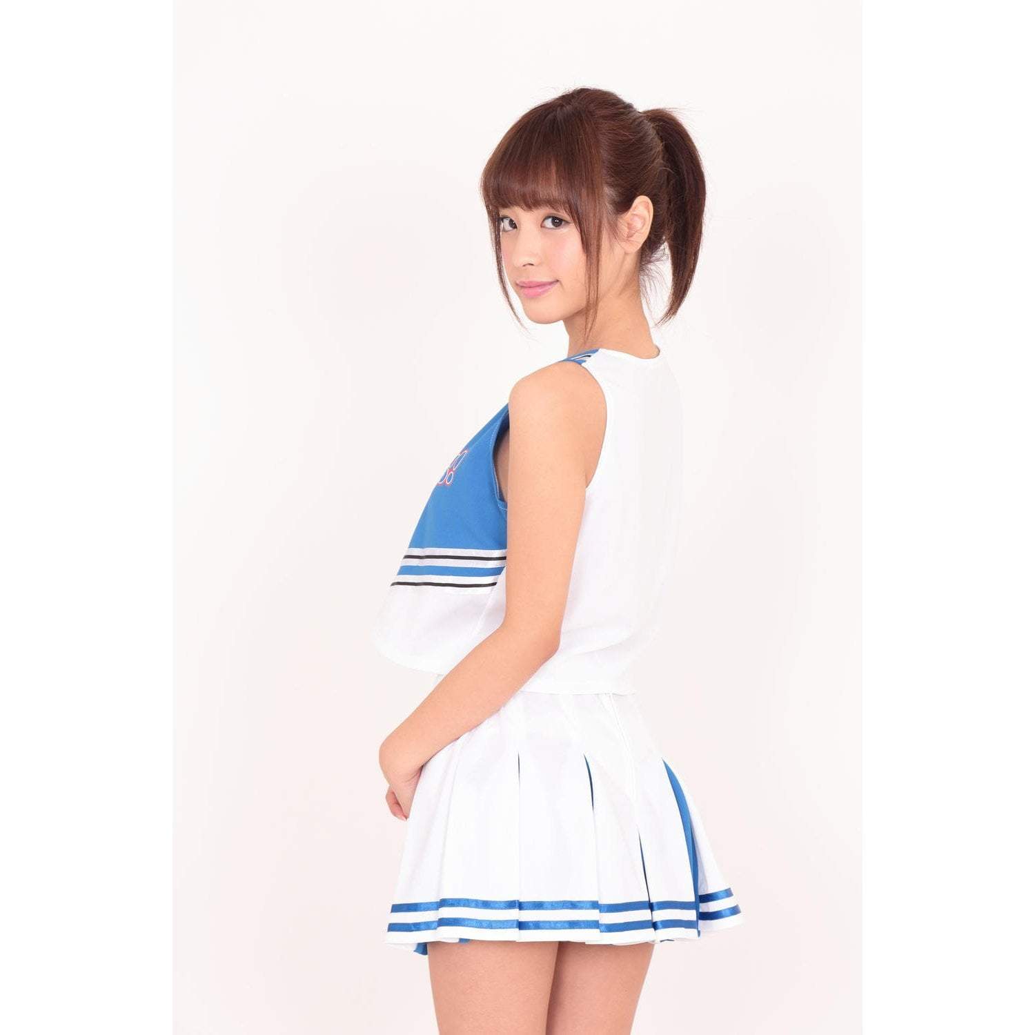 A&T - Blue Planet Cheerleader Costume (Multi Colour) Costumes