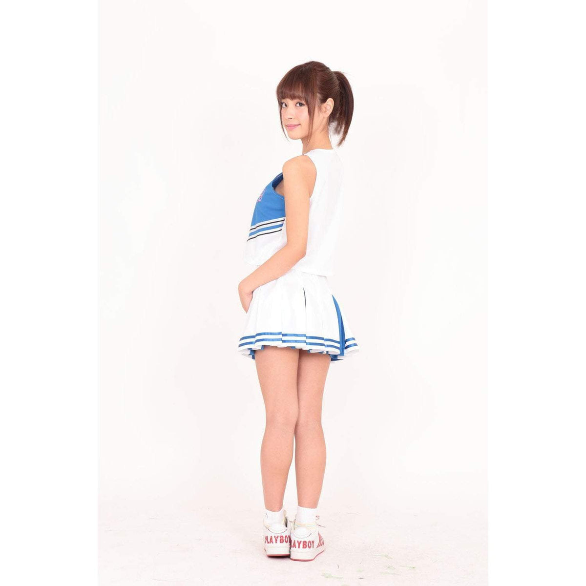 A&T - Blue Planet Cheerleader Costume (Multi Colour) Costumes