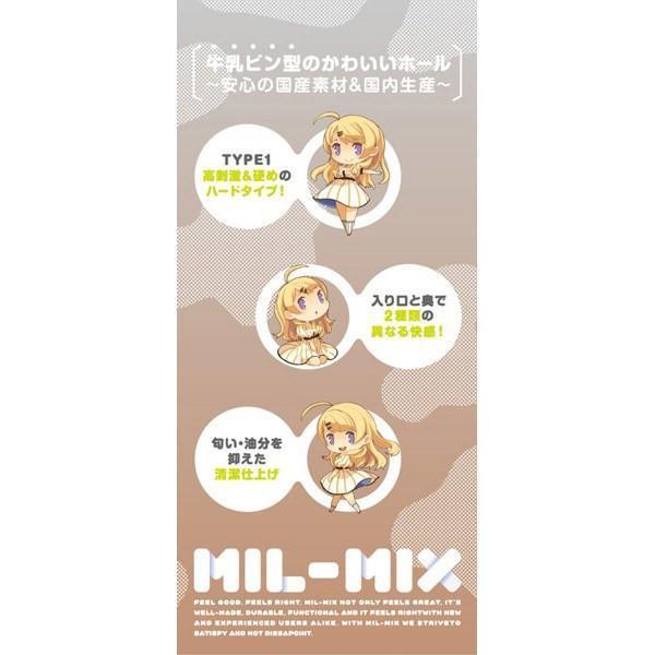 G Project - Mil Mix Miru Mikkusu 2 Masturbator (Orange) Masturbator Soft Stroker (Non Vibration) - CherryAffairs Singapore