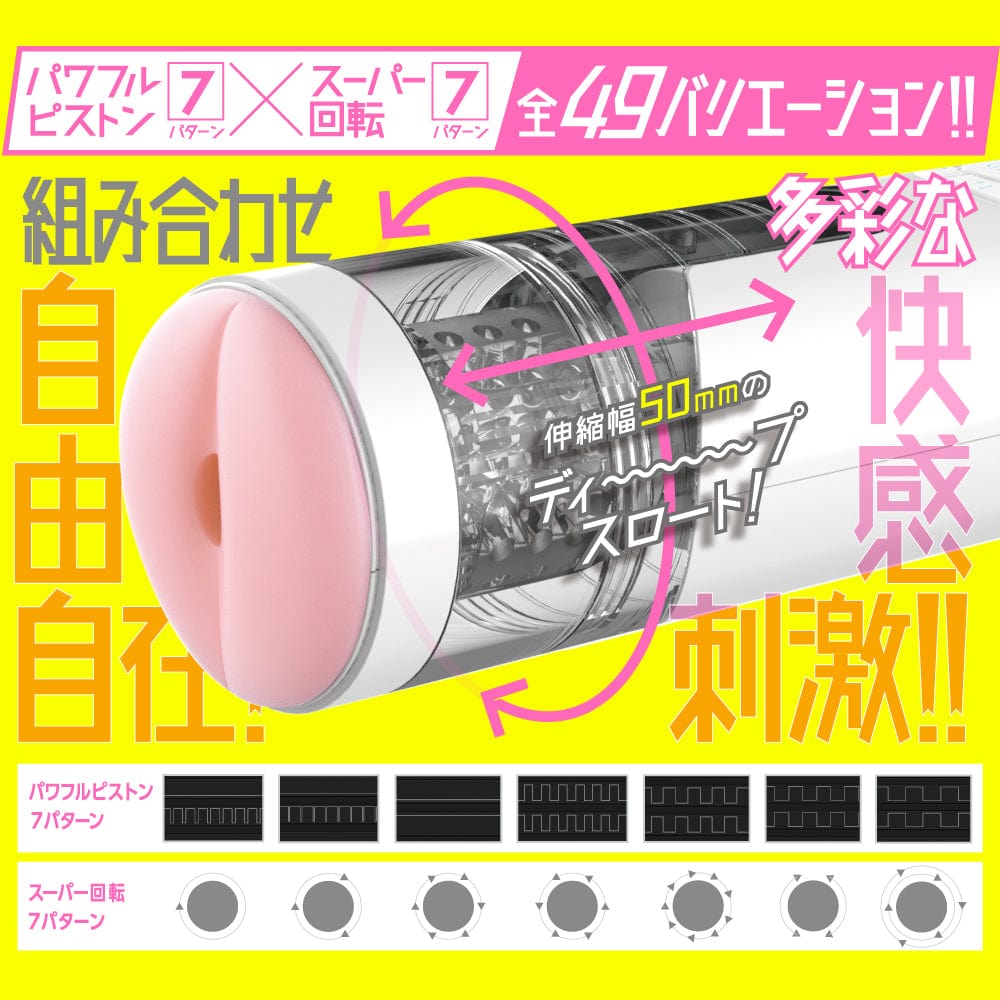 EXE - Puniana Lloyd Puni Anna Electric Plane Cup Masturbator (White) Masturbator (Hands Free) Rechargeable 4580279019355 CherryAffairs