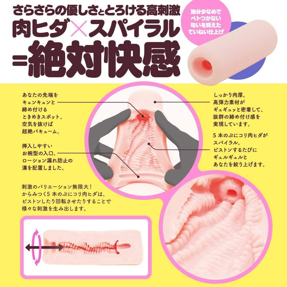 G Project - Ju C 0 Zero Onahole (Beige) Masturbator Soft Stroker (Non Vibration) 4580279019843 CherryAffairs