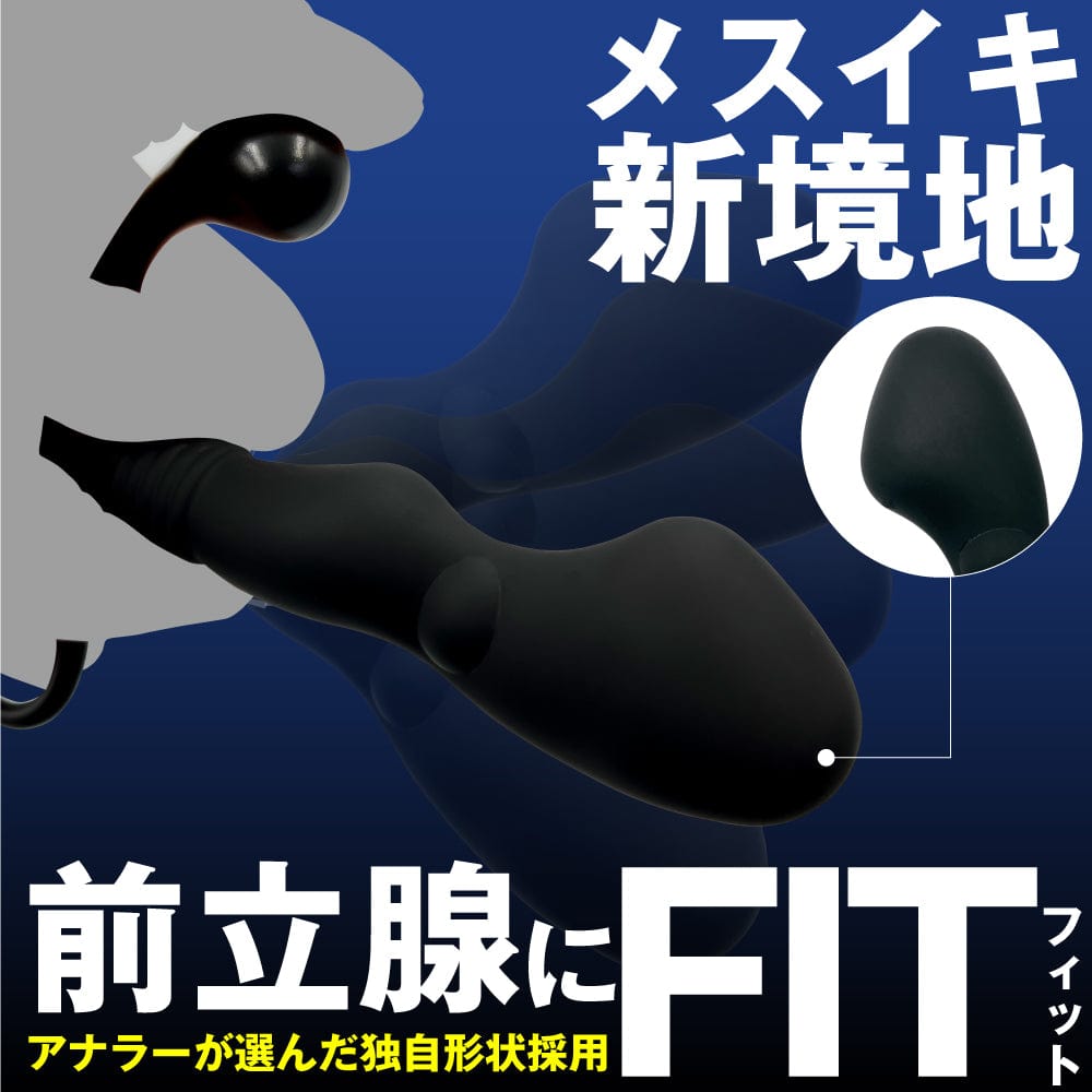 Motlab - Analyze Enema Expert Anal Plug (Black) Anal Plug (Non Vibration) 4580664900800 CherryAffairs