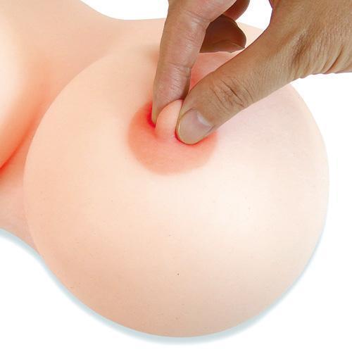 SSI Japan - Real body Big Tits (Beige) Masturbator Breast (Non Vibration) Singapore