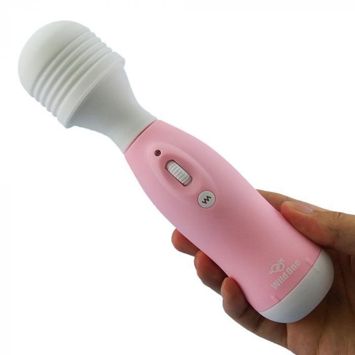Wild One - Pink Denma 2 Plus Clit Massager (Pink) Wand Massagers (Vibration) Non Rechargeable