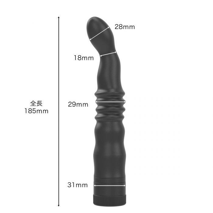 SSI Japan - Analist 005 Prostate Massager (Black) Prostate Massager (Vibration) Non Rechargeable Singapore