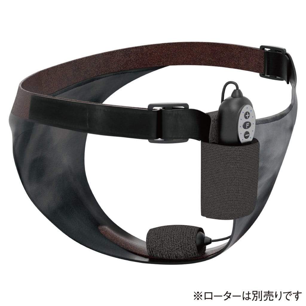 Wild One - SM Premium Rotor Holder Harness (Black) Strap On w/o Dildo 4582137933230 CherryAffairs