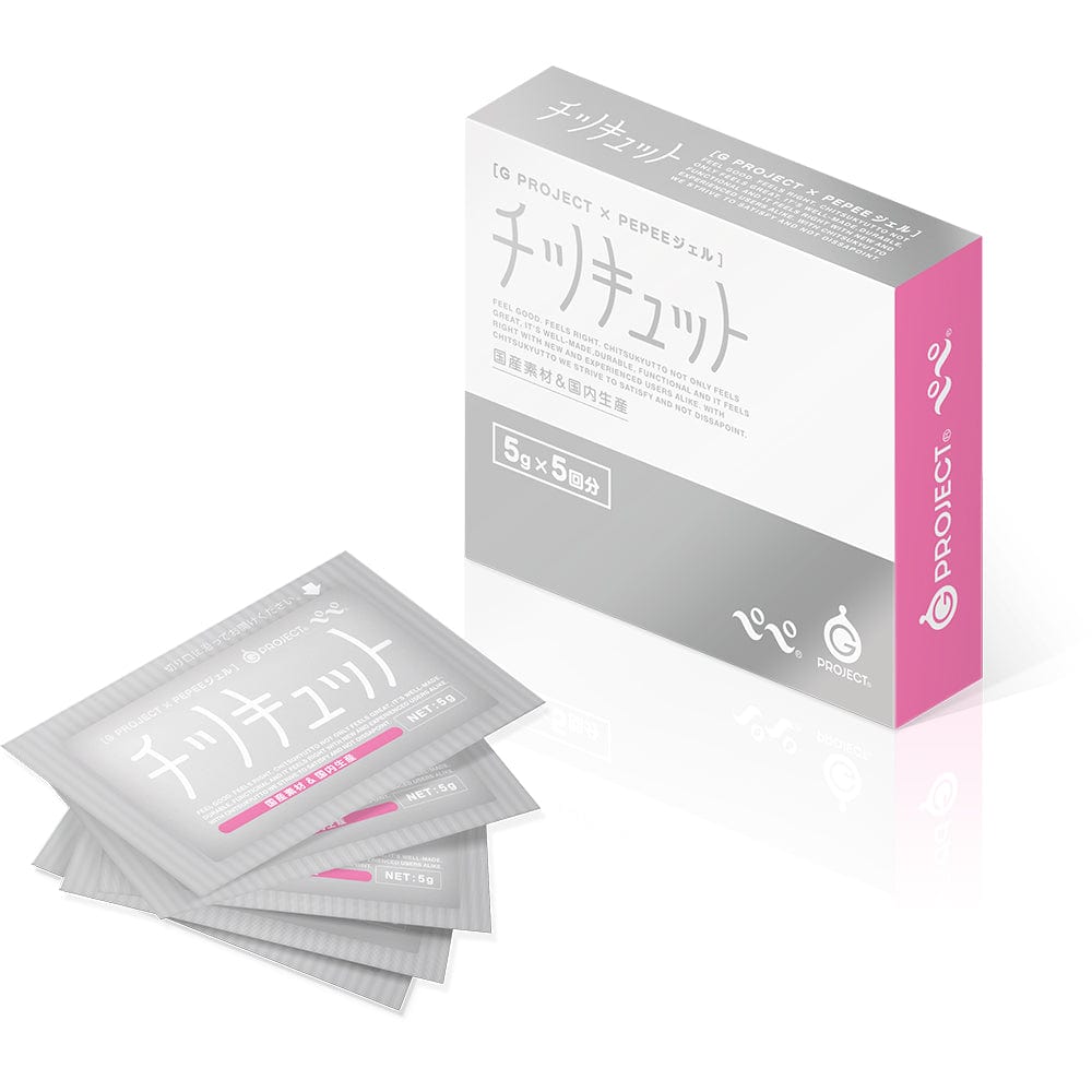 G Project - Pepee KitsuQutto Travel Size Arousal Gel 6g 5 packs Arousal Gel 4582593580887 CherryAffairs