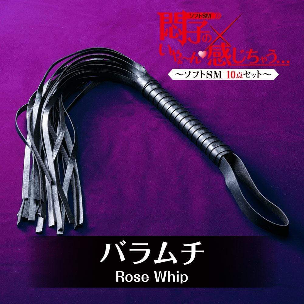 T-Best - Soft 10 Pieces BDSM Set (Black) BDSM Set 4582593593146 CherryAffairs