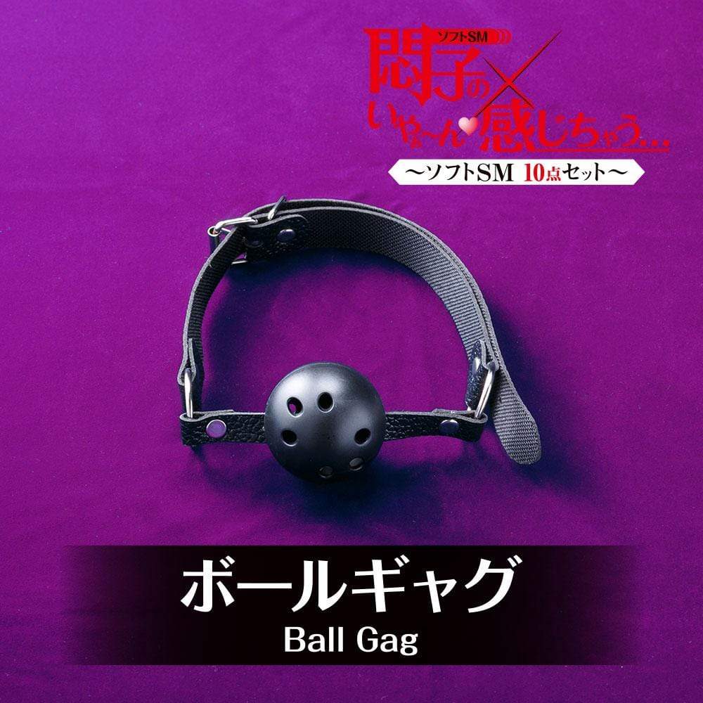 T-Best - Soft 10 Pieces BDSM Set (Black) BDSM Set 4582593593146 CherryAffairs