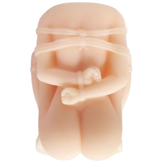 KMP - Restraint Pose Kaguya Shibari Vagina and Anal Double Onahole (Beige) Masturbator Vagina (Non Vibration) 4589411376882 CherryAffairs