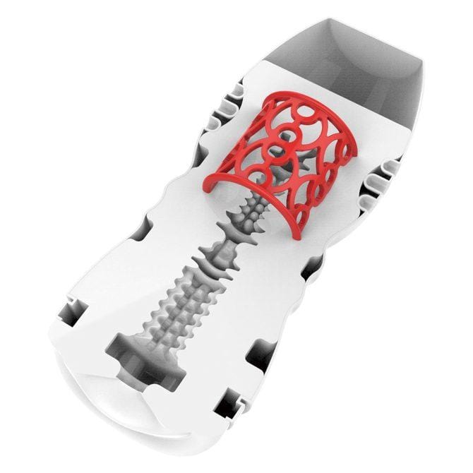 KMP - Yuira Plus New Medium Hard Masturbator Cup (Red) Masturbator Resusable Cup (Non Vibration) 4589411435220 CherryAffairs