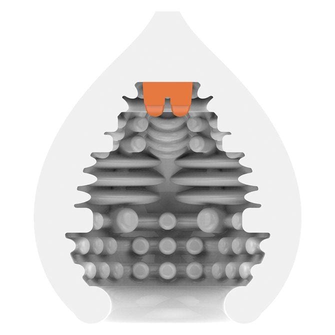 KMP - Yuira Shizuku Orange Masturbator Egg (Orange) Masturbator Egg (Non Vibration) 4589411435251 CherryAffairs