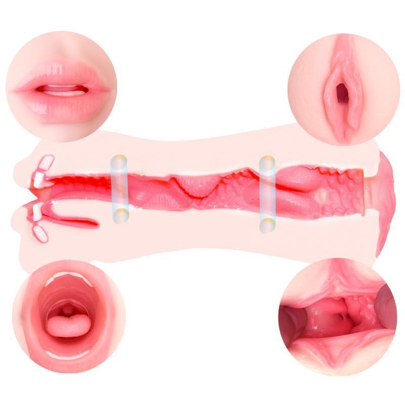 ONDO! - NUPU Mouth Masturbator (Beige) Masturbator Mouth (Non Vibration) Singapore