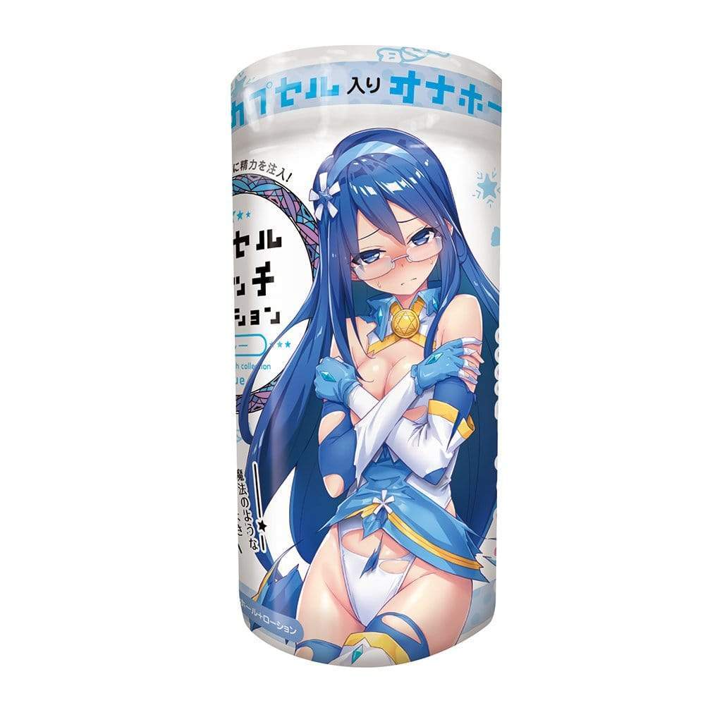 Tamatoys - Capsule Witch Collection Blue Onahole Masturbator Cup (Blue) Masturbator Soft Stroker (Non Vibration) 4589717860573 CherryAffairs