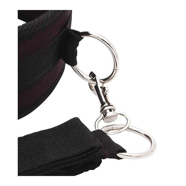 Lux Fetish - Collar and Leash Set (Black) Leash 4890808042847 CherryAffairs