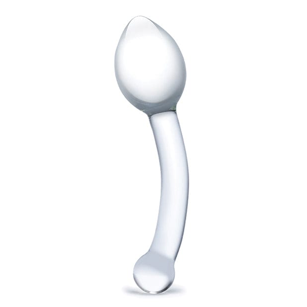 Glas - Pure Indulgence Anal Slider Hand Blown Glass Dildo 8" (Clear) Glass Anal Plug (Non Vibration) 4890808063477 CherryAffairs