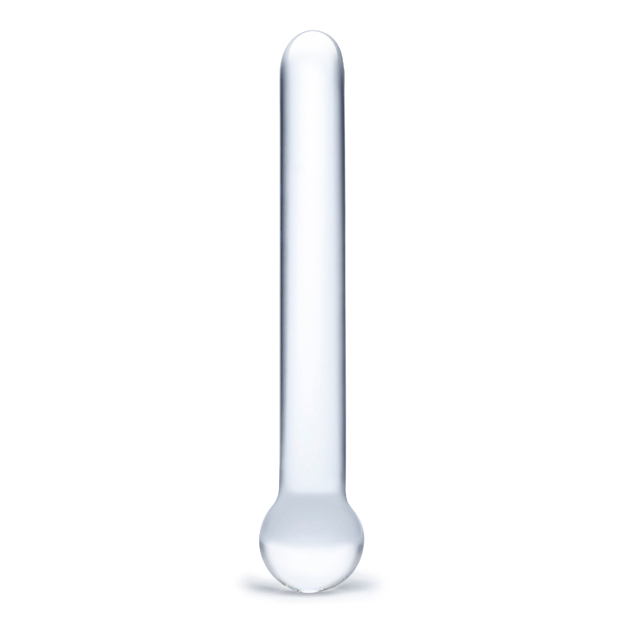 Glas - Straight Glass Dildo 7’’ (Clear) - Clear - Glass Dildo (Non Vibration)