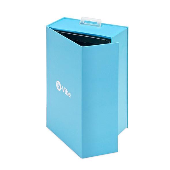 B-Vibe - Trio Remote Control Vibrating Anal Plug (Black) - PleasureHobby