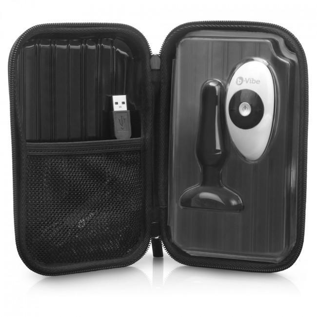 B-Vibe - Novice Remote Control Rechargeable Anal Plug (Black) Remote Control Anal Plug (Vibration) Rechargeable Singapore