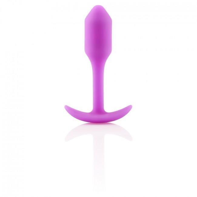 B-Vibe - Snug Plug 1 Weighted Silicone Anal Plug (Pink) Anal Plug (Non Vibration) Durio Asia