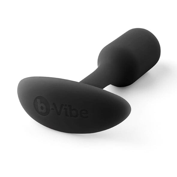 B-Vibe - Weighted Silicone Snug Anal Plug 1 55 g (Black) Anal Plug (Non Vibration) 4890808196724 CherryAffairs
