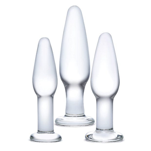 Glas - Glass Anal Training Kit Set 3 Piece (Clear) Anal Kit (Non Vibration) 4890808219294 CherryAffairs