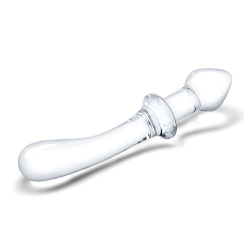Glas - Classic Curved Dual Ended Glass Dildo 9" (Clear) Glass Dildo (Non Vibration) 692796964 CherryAffairs