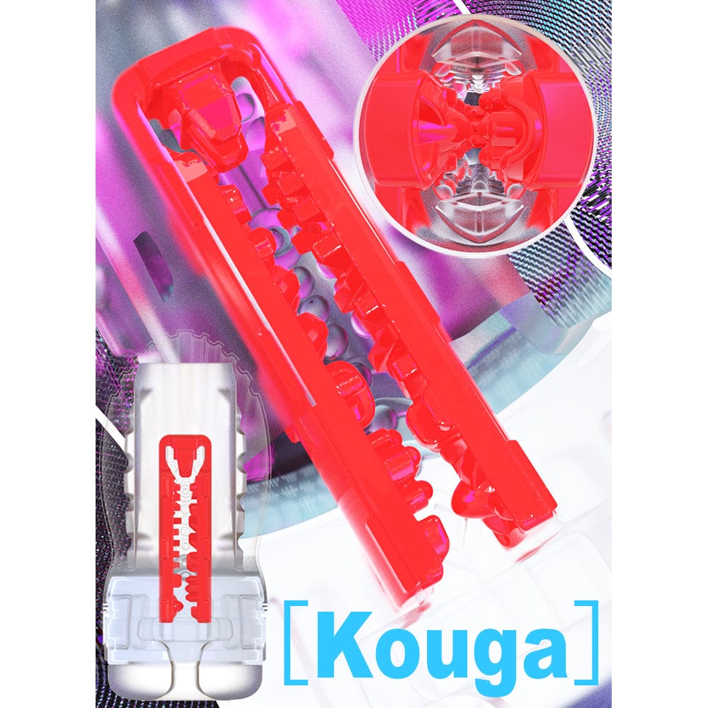 Youcups - Crystal Kouga Cup Masturbator Normal (Blue) Masturbator Resusable Cup (Non Vibration) 621274996 CherryAffairs