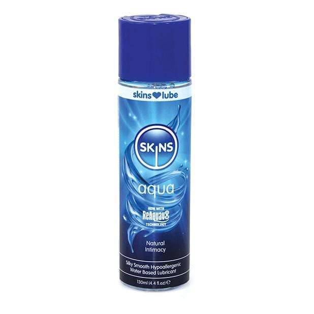 Skins - Aqua Water Based Lubricant 4.4oz Lube (Water Based) 5037353004664 CherryAffairs