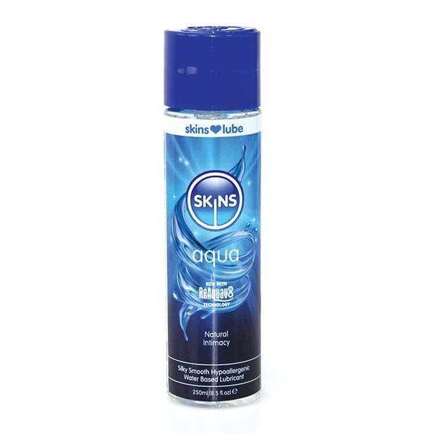 Skins - Aqua Water Based Lubricant 8.5oz Lube (Water Based) 5037353004862 CherryAffairs