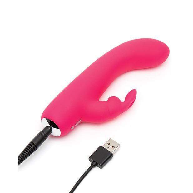 Love Honey - Happy Rabbit Mini Rabbit Rechargeable Vibrator (Pink) Rabbit Dildo (Vibration) Rechargeable 5060020006494 CherryAffairs