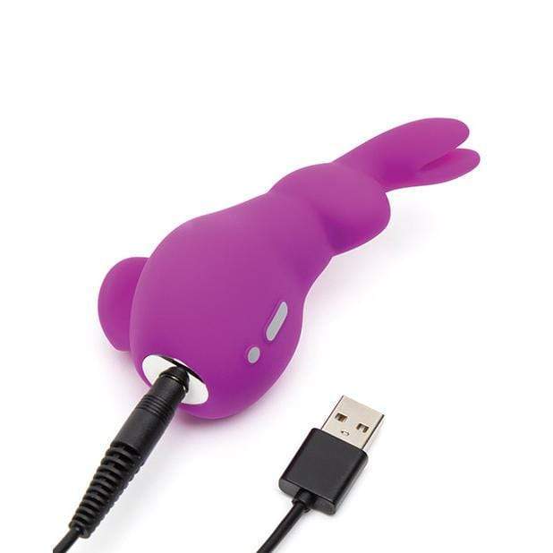 Love Honey - Happy Rabbit Rechargeable Clitoral Vibe (Purple) Clit Massager (Vibration) Rechargeable 5060020006524 CherryAffairs