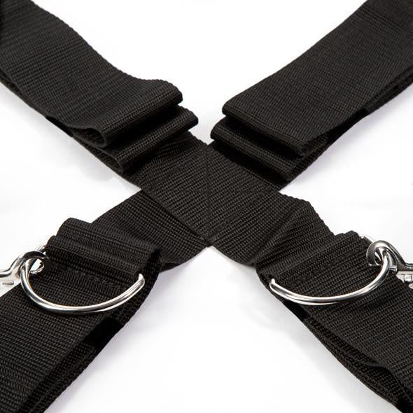 Fifty Shades of Grey - Keep Still Over the Bed Cross Restraint Set - PleasureHobby