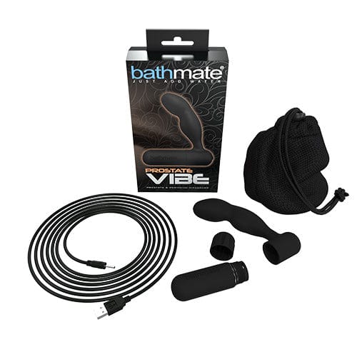 Bathmate - Prostate Vibe Massager (Black) Prostate Massager (Vibration) Rechargeable 575026432 CherryAffairs