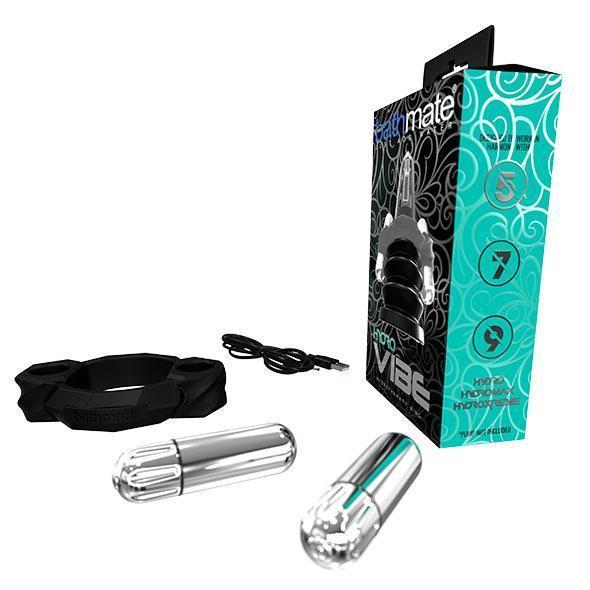 Bathmate - Hydro Vibe Hydrotherapy Ring Penis Pump Accessory (Silver) Accessories