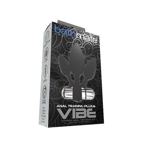 Bathmate - Anal Training Plugs Vibe (Black) Anal Plug (Vibration) Rechargeable