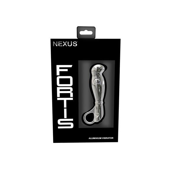 Nexus - Fortis Aluminium Vibrating Prostate Massager (Silver) Prostate Massager (Vibration) Rechargeable 324154072 CherryAffairs