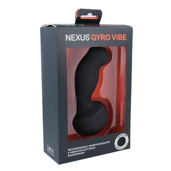Nexus - Gyro Vibe Hands Free Vibrating Dildo (Black) Prostate Massager (Vibration) Rechargeable 319756299 CherryAffairs