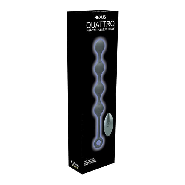 Nexus - Quattro Vibrating Anal Balls Beads (Black) Anal Beads (Vibration) Rechargeable 5060274221391 CherryAffairs