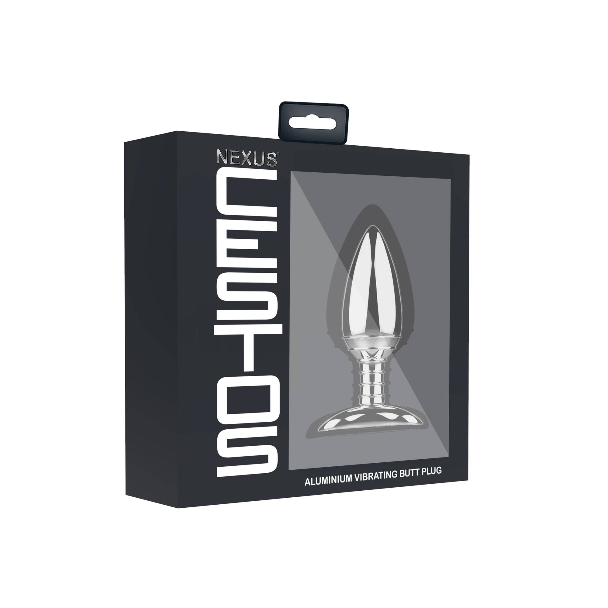 Nexus - Cestos Aluminium Remote Control Vibrating Butt Plug (Silver) Remote Control Anal Plug (Vibration) Rechargeable 5060274221421 CherryAffairs