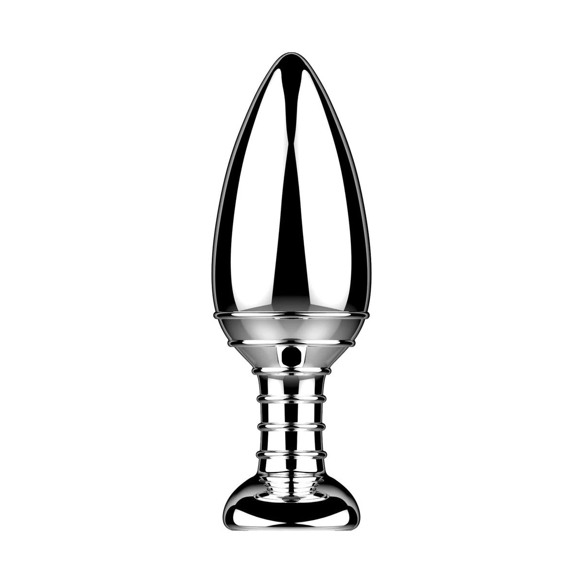 Nexus - Cestos Aluminium Remote Control Vibrating Butt Plug (Silver) Remote Control Anal Plug (Vibration) Rechargeable 5060274221421 CherryAffairs