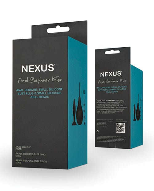 Nexus - Anal Beginner Kit 3 Pieces (Black) Anal Kit (Non Vibration) 604569564 CherryAffairs