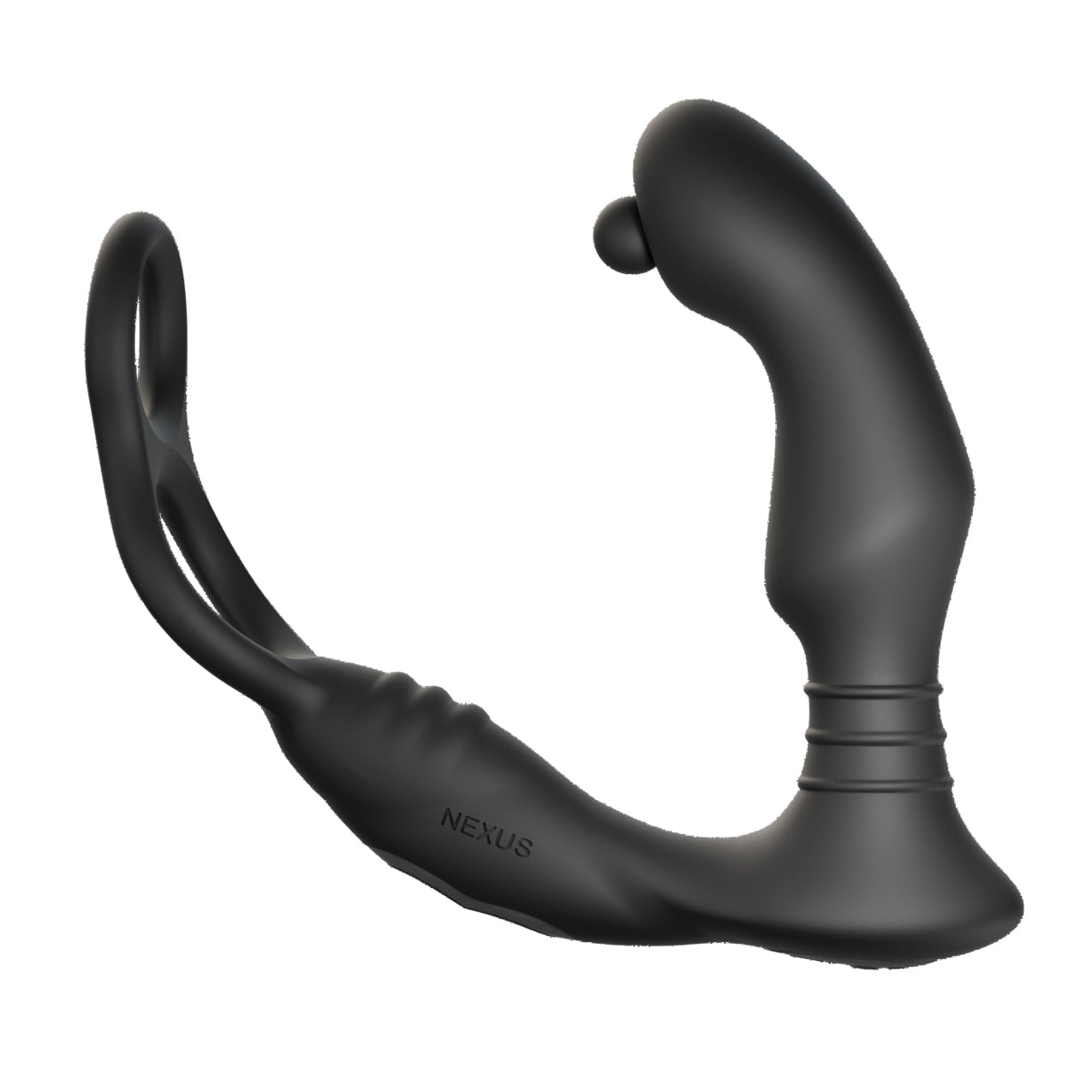 Nexus - Simul8 Orbit Edition Dual Prostate and Perineum Cock and Ball Toy (Black)