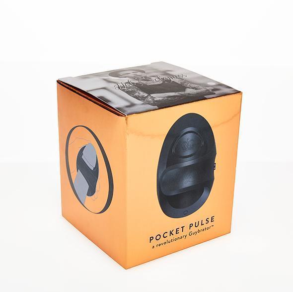 Hot Octopuss - Pocket Pulse Solo Masturbator (Black) Masturbator Soft Stroker (Vibration) Rechargeable - CherryAffairs Singapore